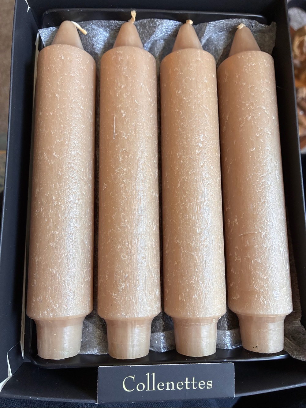 Root 7” Collenette Dinner Candles